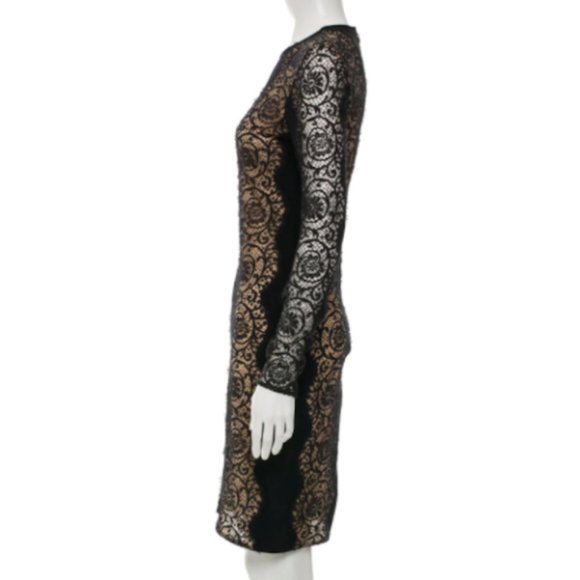 STELLA MCCARTNEY Lace Knee-Length Dress, Size: S - Picture 3 of 7